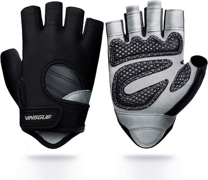 Workout Gloves for Men and Women, Weight Lifting Gloves with Excellent Grip, Lightweight Gym Gloves for Weightlifting, Cycling, Exercise, Crosstraining, Pull Ups, Fitness, Climbing and Rowing